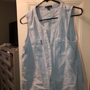 Gap denim tank